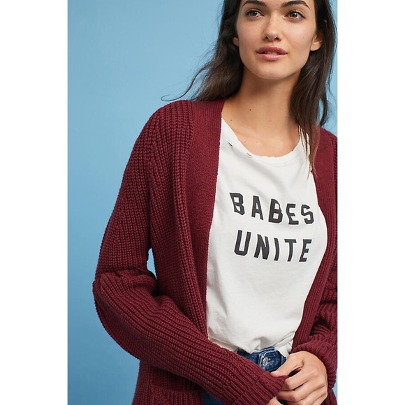 🌹Anthropologie Balloon Sleeve Cardigan 🌹 - Picture 2 of 4